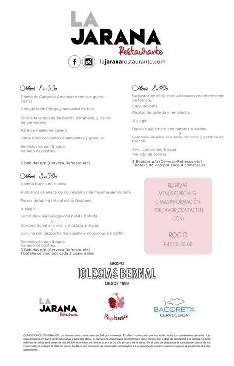 la jarana torremolinos|Main menu .